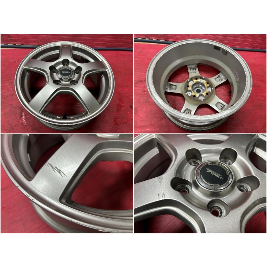 BRIDGESTONE（ブリヂストン） アルミホイール4本 15×6.0J ET53 114.3