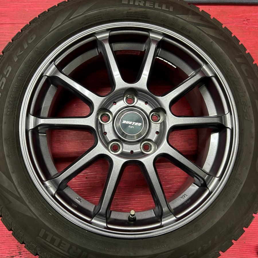 ラジアルタイヤ/ホイール 4本セット 16インチ 6.5J PCD114.3 5穴  