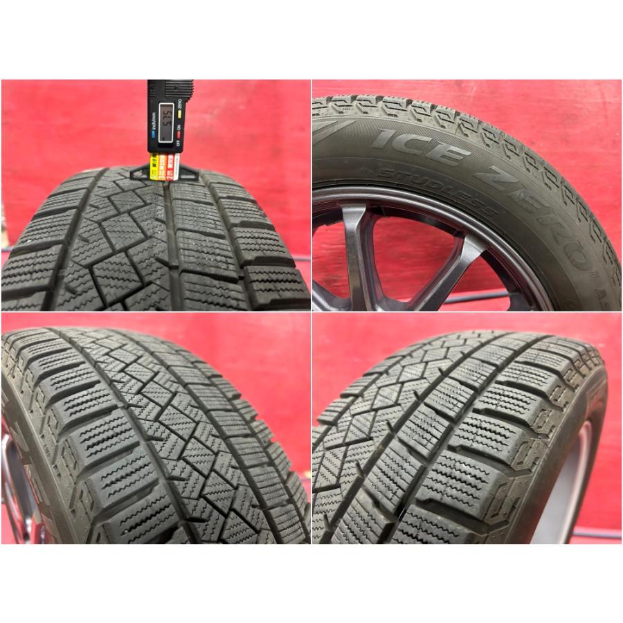 ICE ASIMMETRICO タイヤホイール4本 205/55R16 16×6.5J 53 114.3