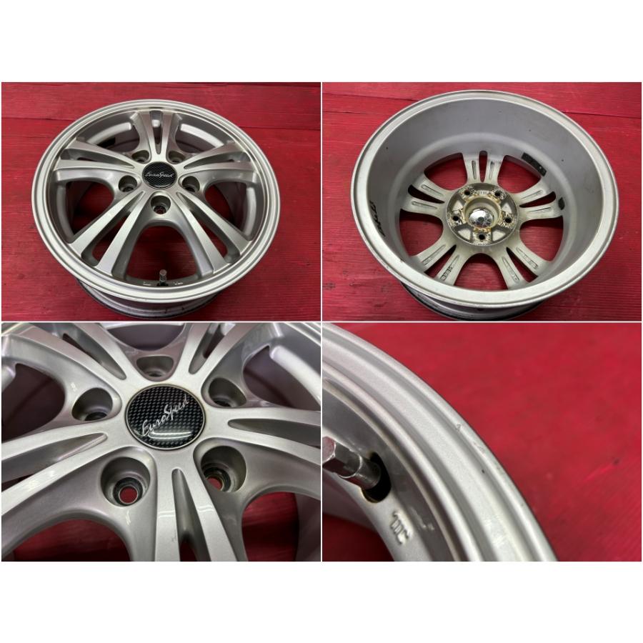 アルミホイール　15×6J 5-114.3 et50 4本セット ENKEI（エンケイ） アルミホイール4本 15×6.0J ET50 114.3 5H マナレイ