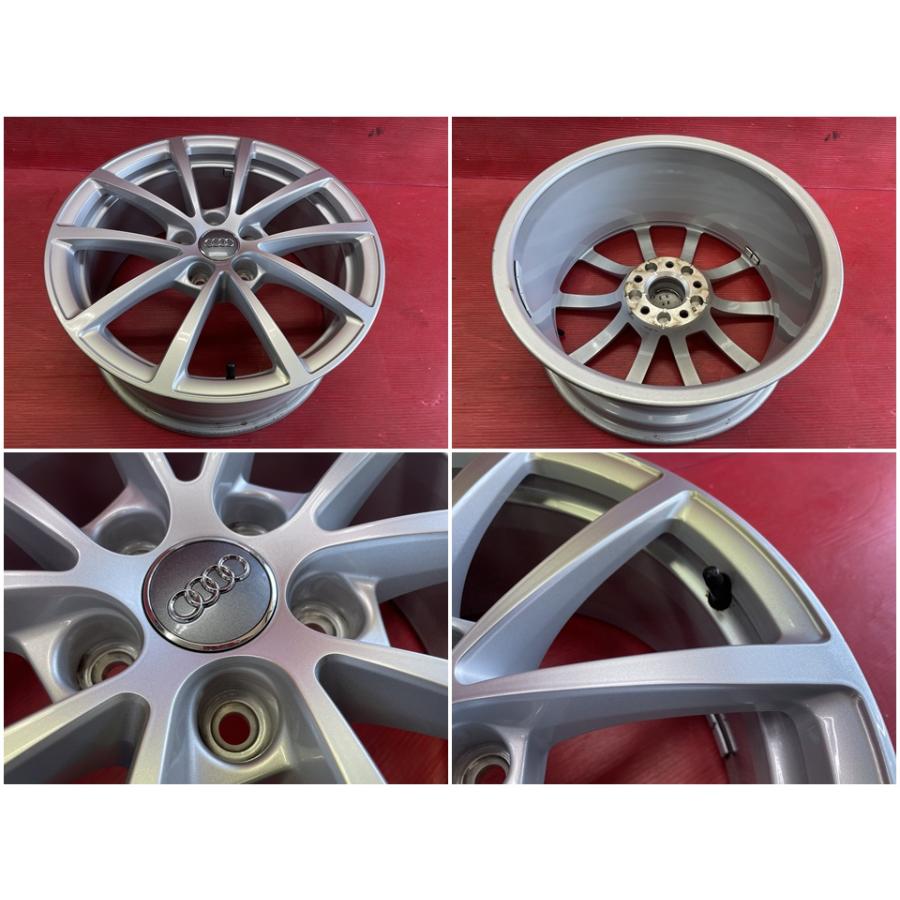 Audi アルミホイール4本 17×7.5J 36 112 5H 66.6Φ アウディ A6