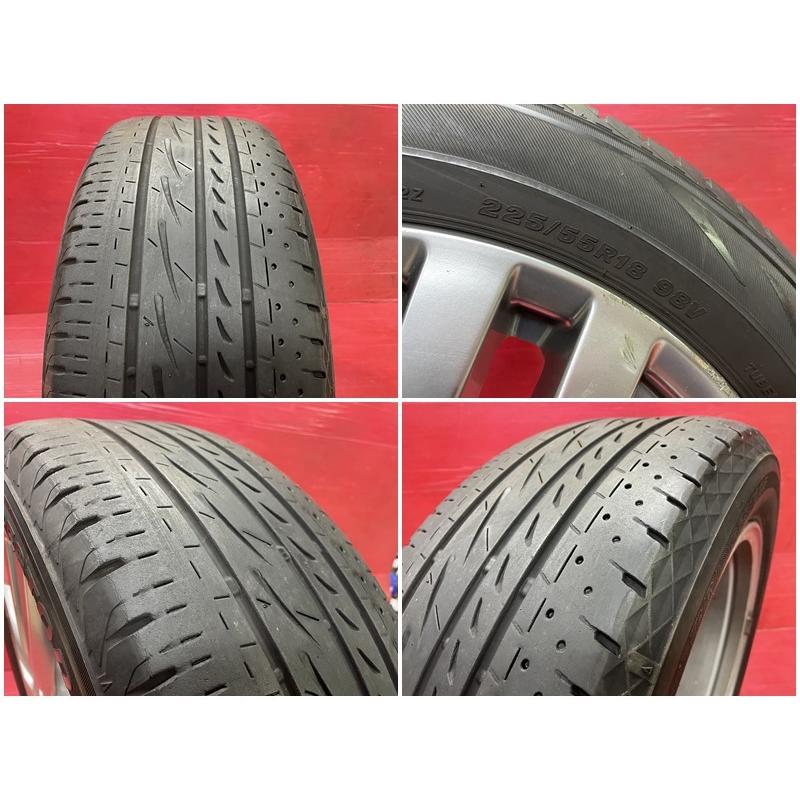 タイヤホイール4本 225/55R18 18×7.5J ブリヂストン レグノ GRV2
