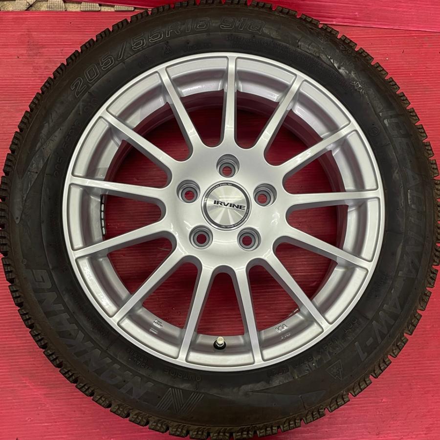 WEDS（ウェッズ） タイヤホイール4本 205/55R16 16×6.5J 46 112 5H 