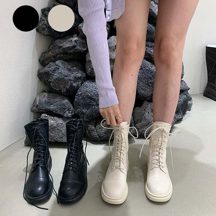 レースアップブーツ レディース 韓国 ファッション シューズ 靴 くつ カジュアル Ald 18 予約販売 15 日 送料無料 宅込 Ald 18 シュガービスケット 通販 Yahoo ショッピング
