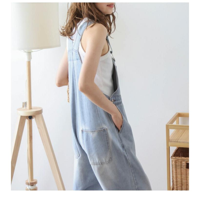 美品✨45R 藍リネンデニム サロペット つなぎ　サイズ2 (45rpm) 楽天市場】ichi イチ リネン デニム サロペット オールインワン