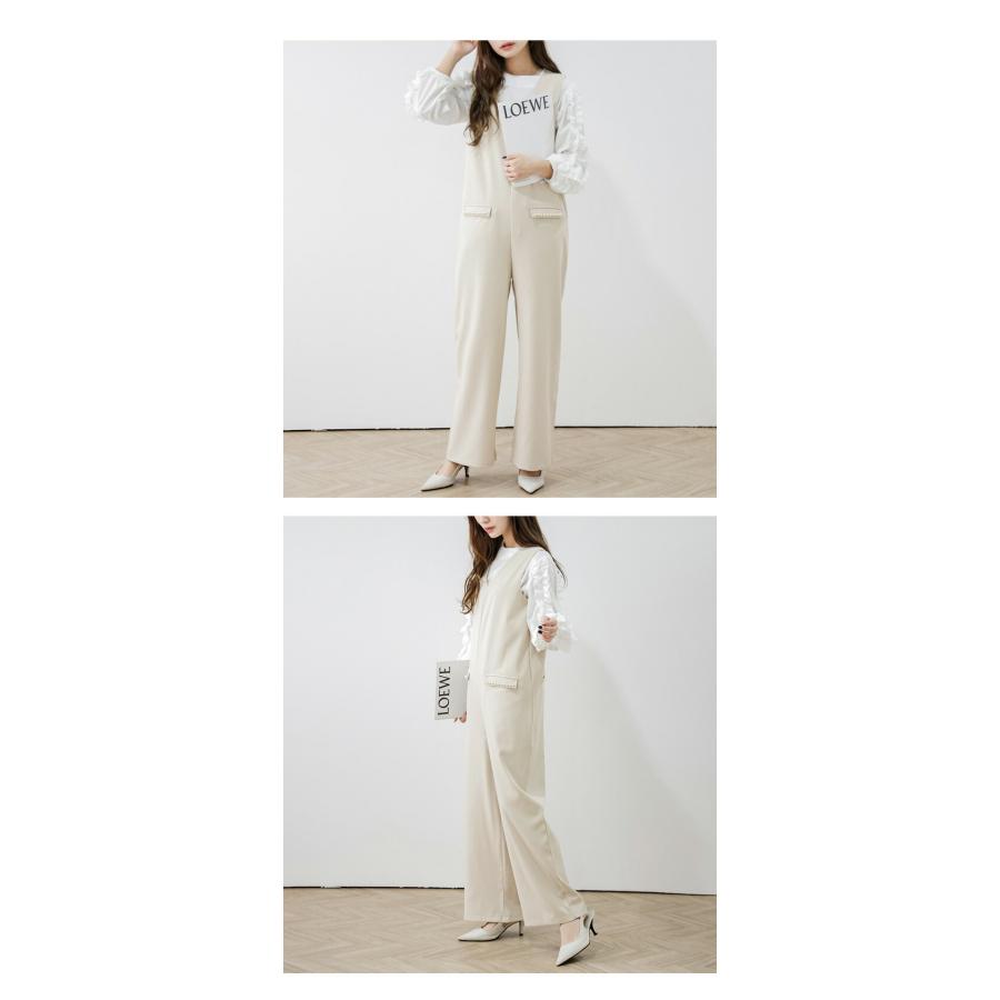 新品フィードサック風サロペット 新品フィードサック風サロペット