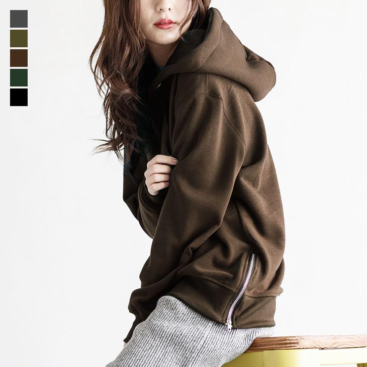 トップス レディース サイドジップ 極暖 プルオーバー ロング丈 パーカー Lg02 即納 1 5営業日 ヤ込 Lg02 シュガービスケット 通販 Yahoo ショッピング