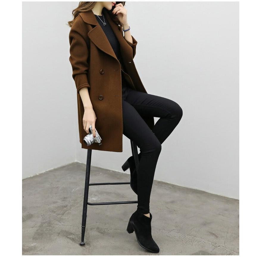 ウール混チェスターコート ロング丈コート レディース 18秋冬新作 M L Lgww Af1027 即納 2 5日 送料無料 宅込 Pre Lgww Af1027 シュガービスケット 通販 Yahoo ショッピング