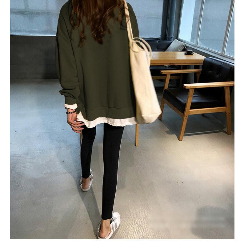 重ね着風トレーナー レディース 長袖 トップス カジュアル スウェット Lgww Af8490 即納 1 5営業日 送料無料 圧縮発送 メ込 Lgww Af8490 シュガービスケット 通販 Yahoo ショッピング