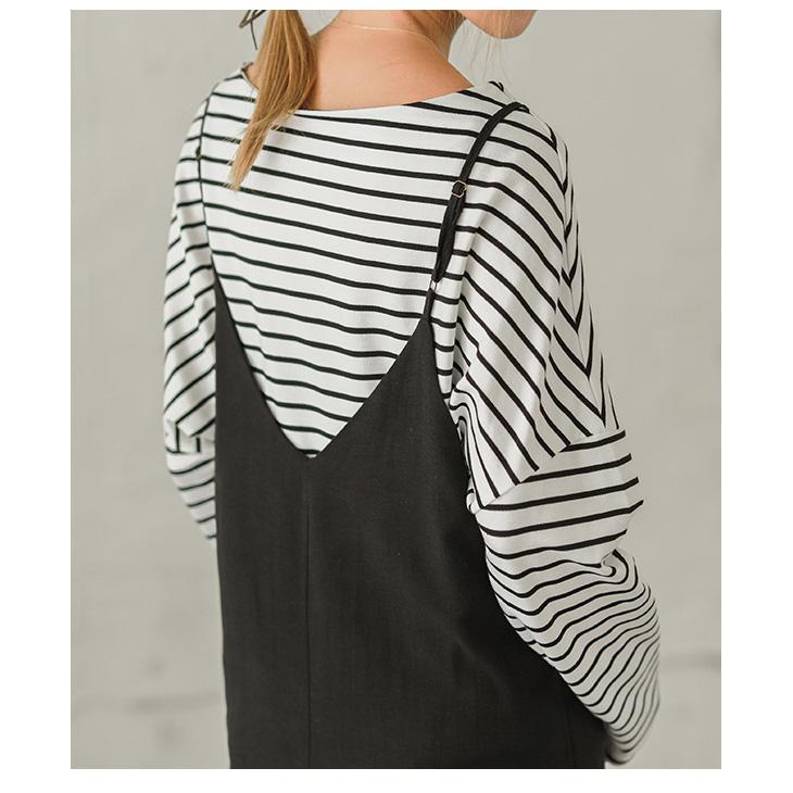 キャミソールワンピース ワンピース 麻混 レディース キャミ