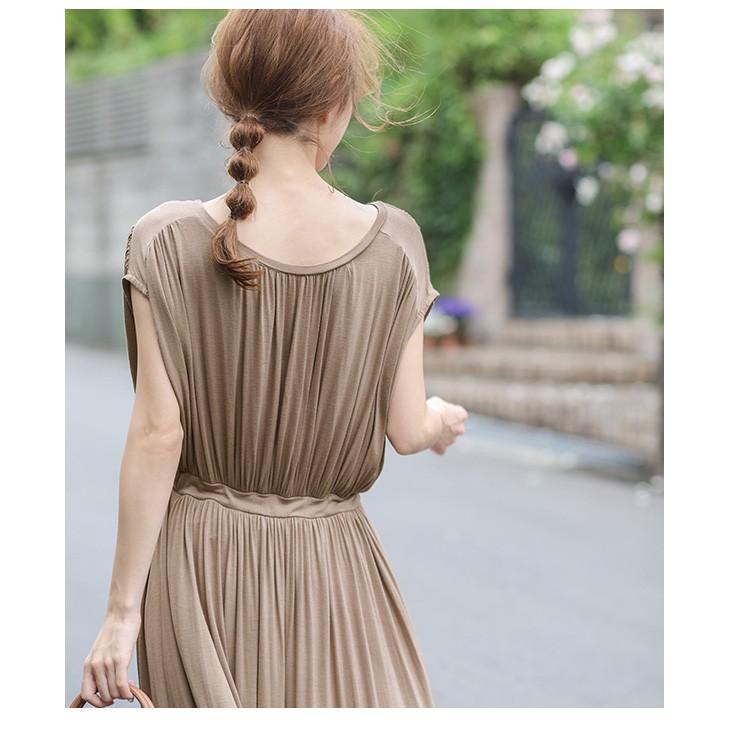 ワンピース 冷感素材 ロングワンピース レディース 涼しい ひんやり ロング Lgww At3063 即納 2 5日 送料無料 メ込 Lgww At3063 シュガービスケット 通販 Yahoo ショッピング