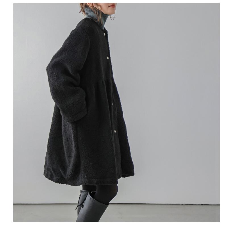 ペプラムボアコート 防寒 可愛い アウター 2025春夏新作【lsot304-65e