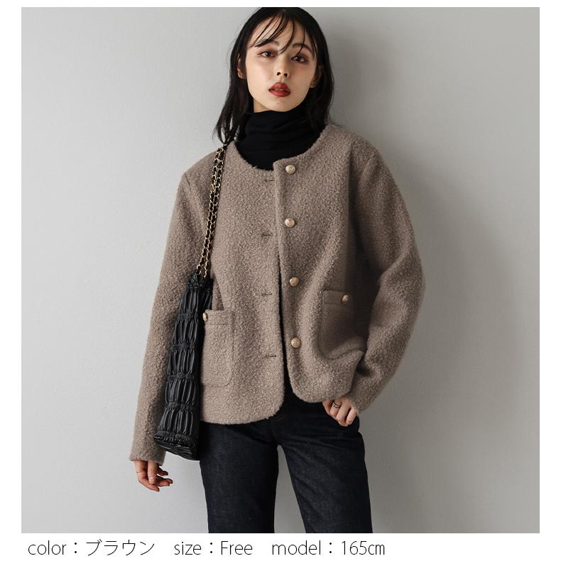 未使用✨ストラスブルゴ ノーカラージャガードジャケット 定価96,800円 40 返品送料無料キャンペーン｜STRASBURGO｜ストラスブルゴ公式通販