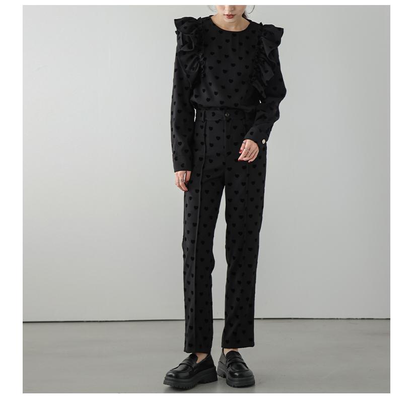 フロッキードットセットアップ セットアイテムレディース 【即納