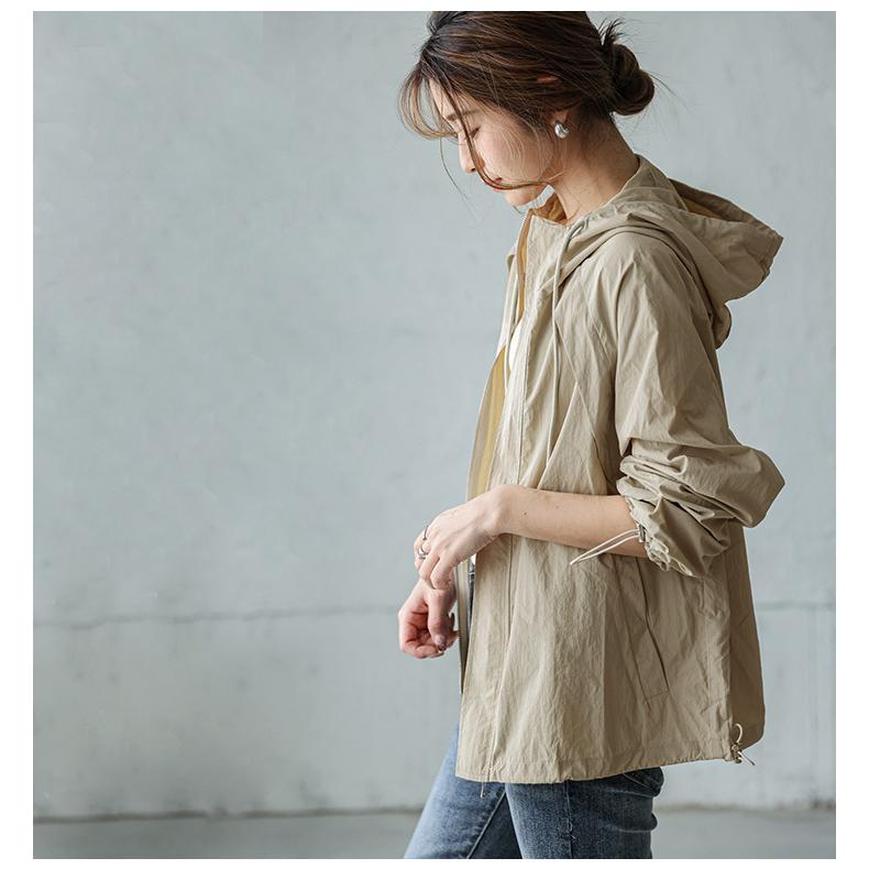 マウンテンパーカー 撥水 ブルゾン ライト アウター レディース