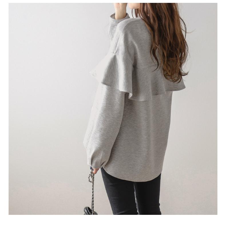 美品✨トゥービーシック現行　ダンボールラッフルスリーブ フリル　ノーカラーコート ELFRANK tシャツ ダンボールニットラッフルスリーブプルオーバー