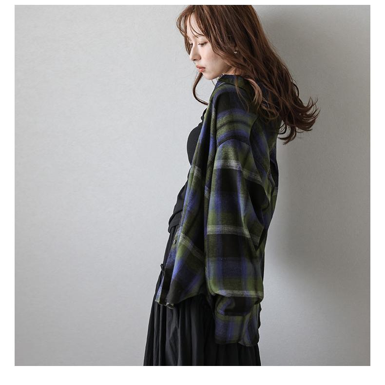 チェック ネルシャツ ヴィンテージ 古着 ルーズシルエット 2025