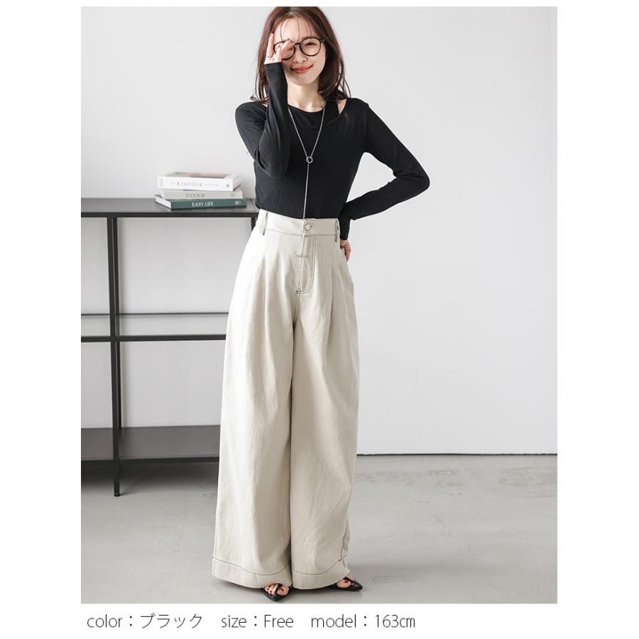 タンクトップ ロンT セット シアーニット アメスリ 【lstpss25-1148