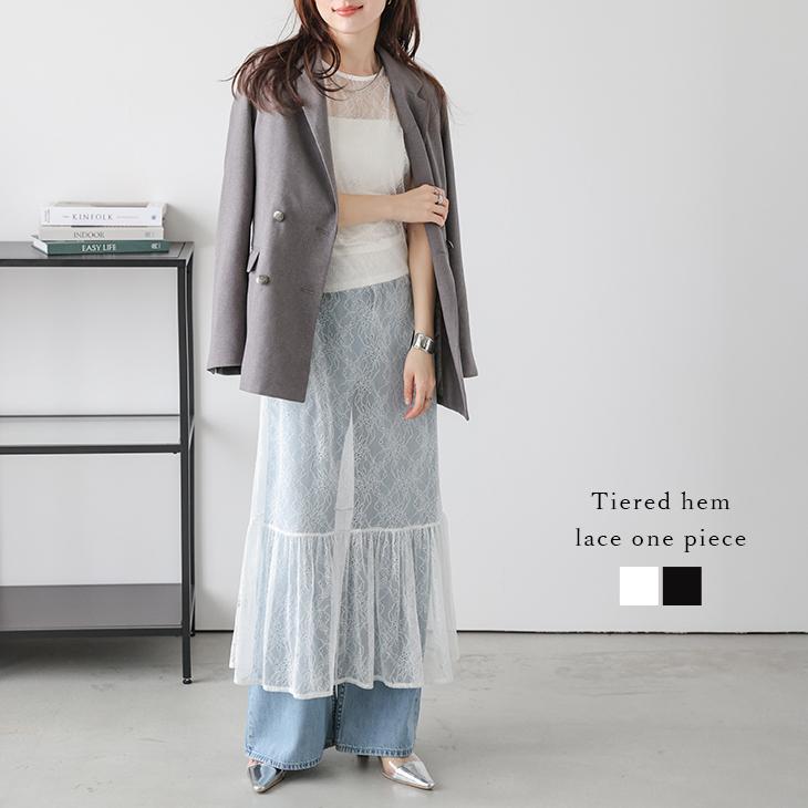 レース 花柄 ワンピース ロングワンピース オケージョン【lswpss25