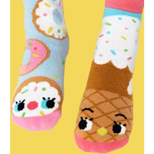 Pals(パルス)Donut&Ice cream mismatch socks｜sugardays