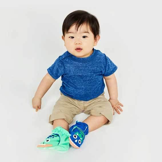 Pals(パルス)T-Rex & Triceratops  Baby Booties(ルームシューズ)｜sugardays｜02