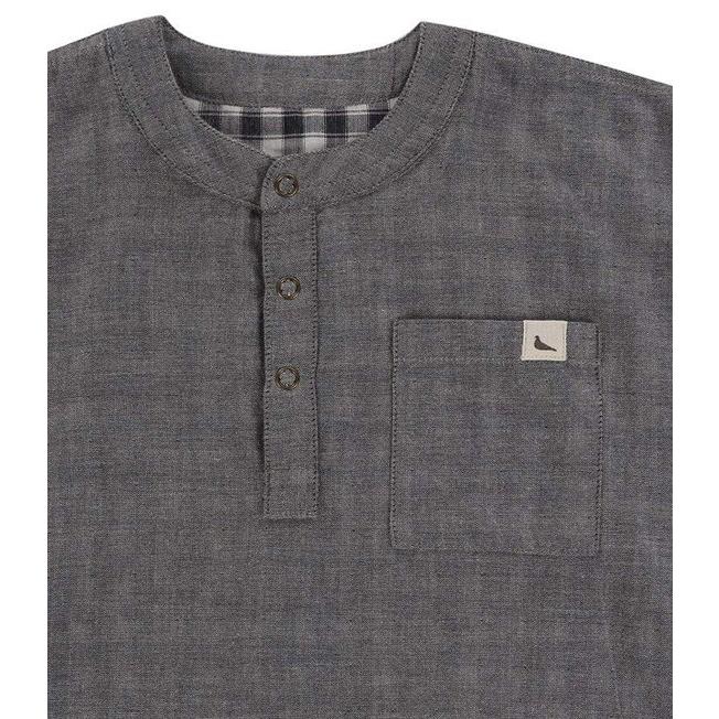 Turtledove London【タートルダヴロンドン】Reversible check/chambray shirt |  | 01
