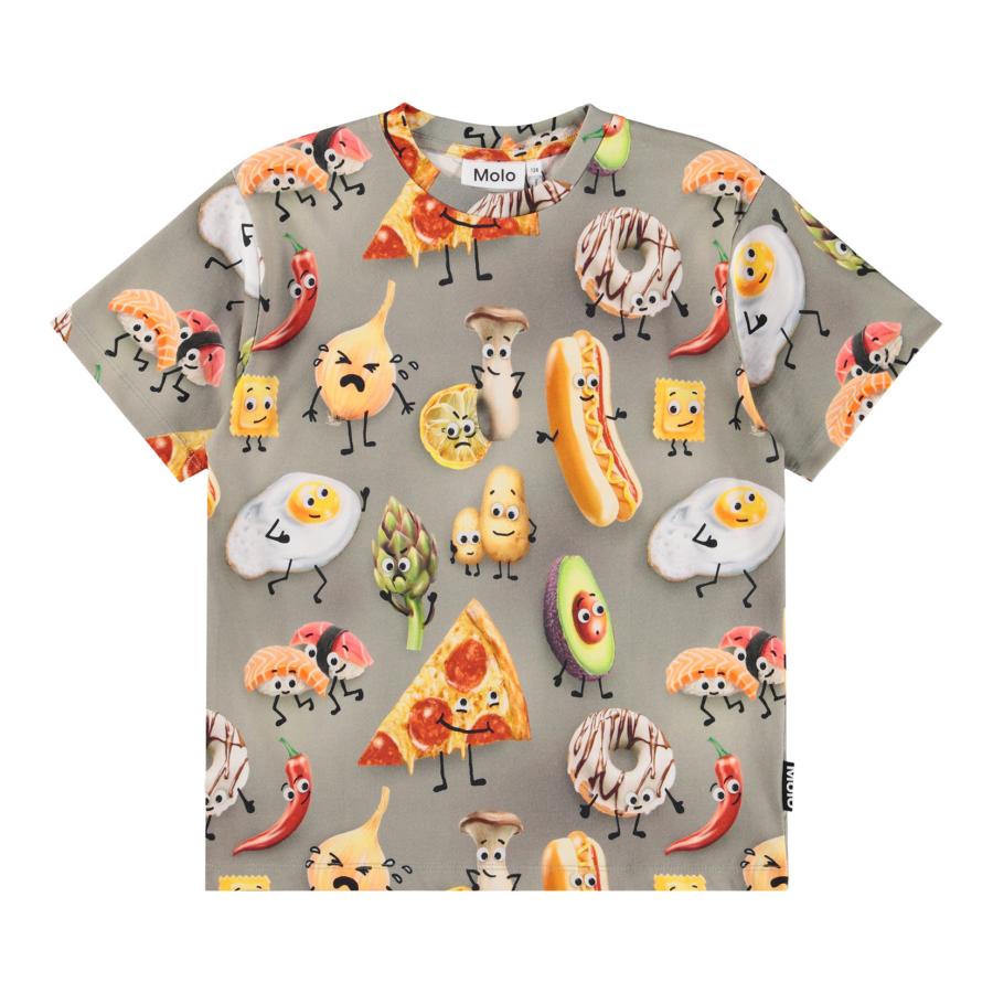 Molo（モロ) Riley Moody Foods ショートスリーブTee（~size176) | Molo