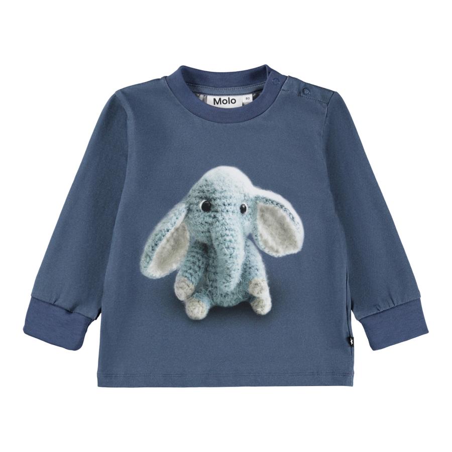 Molo（モロ) Eloy Toy Elephant ロングスリーブTee（~size104) | Molo