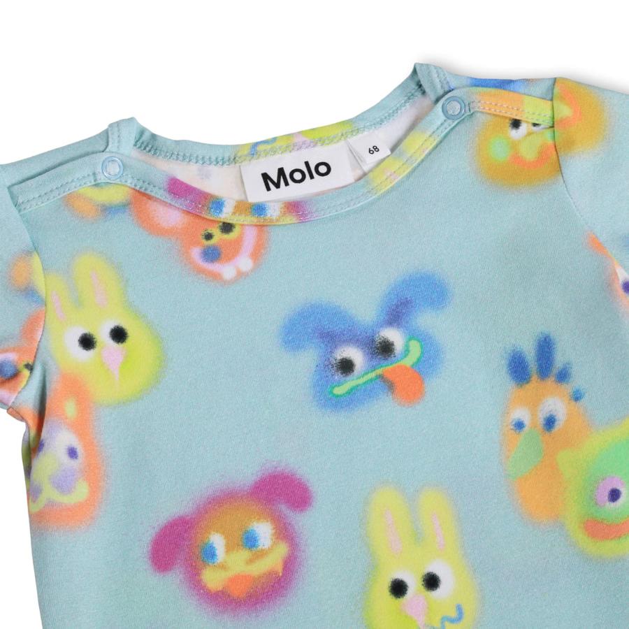 Molo（モロ) Foss Fuzzy Friends ロングスリーブロンパース（~size92) | Molo | 02