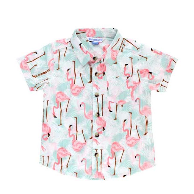 Rugged Butts【ラゲッドバッツ】Vibrant Flamingo　ショートスリーブシャツ｜sugardays｜02