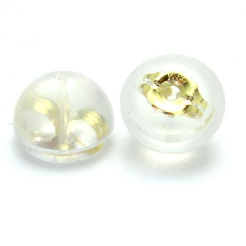 K18 スファレライト 6mm ラウンド ピアス 天然石 希少石 WG YG ホワイトゴールド イエローゴールド ジュエリー 高品質 【3つのカラーから選べる】_7