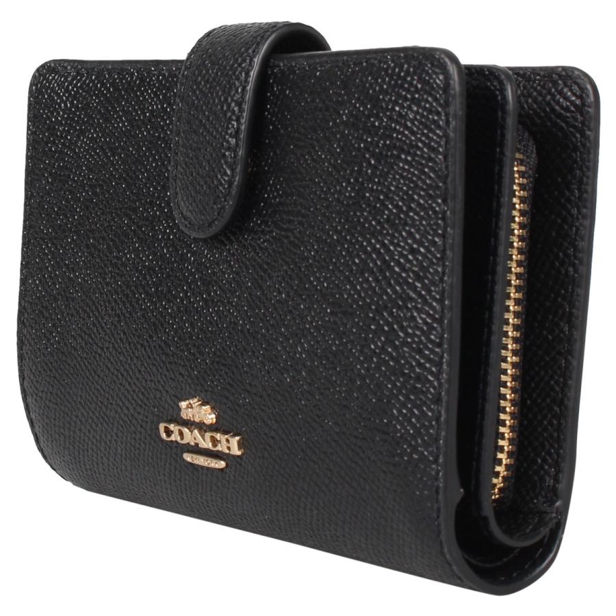 Coach コーチ 財布 二つ折り レディース ブラック 黒 Liblk シュガーオンラインショップ 通販 Yahoo ショッピング