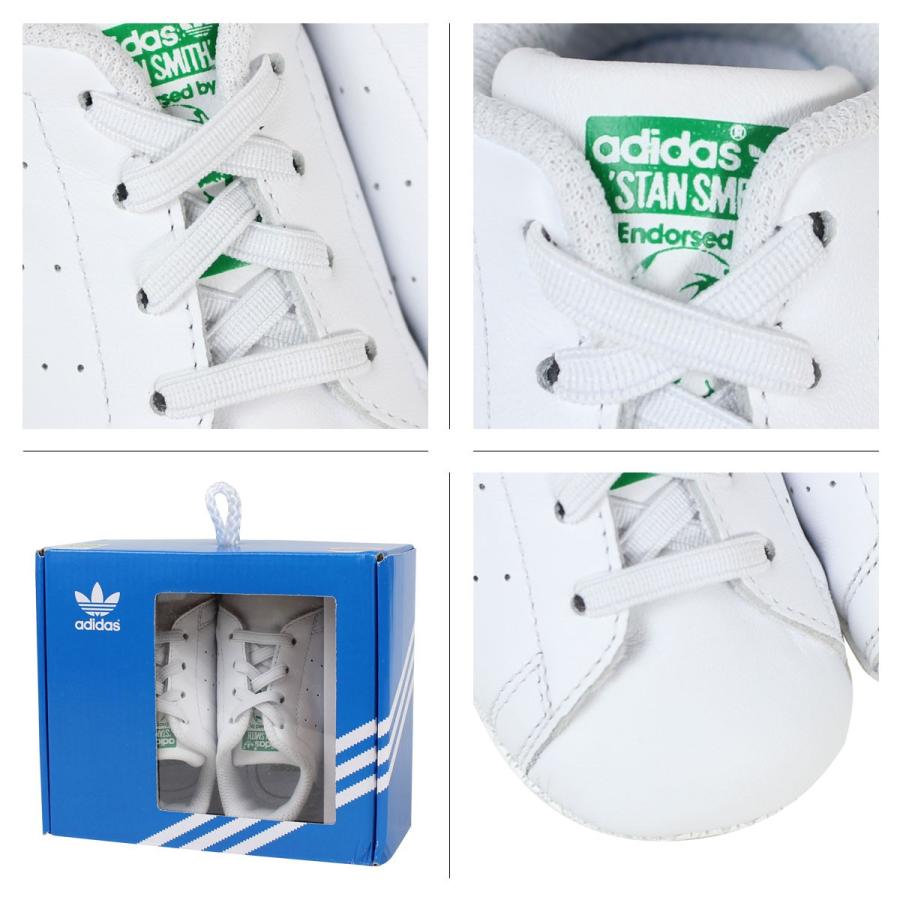 adidas Originals スタンスミス キッズ ベビー アディダス スニーカー STAN SMITH CRIB 靴 B24101 ホワイト 白 オリジナルス :adi-b24101:シュガーオンラインショップ - 通販 - Yahoo!ショッピング