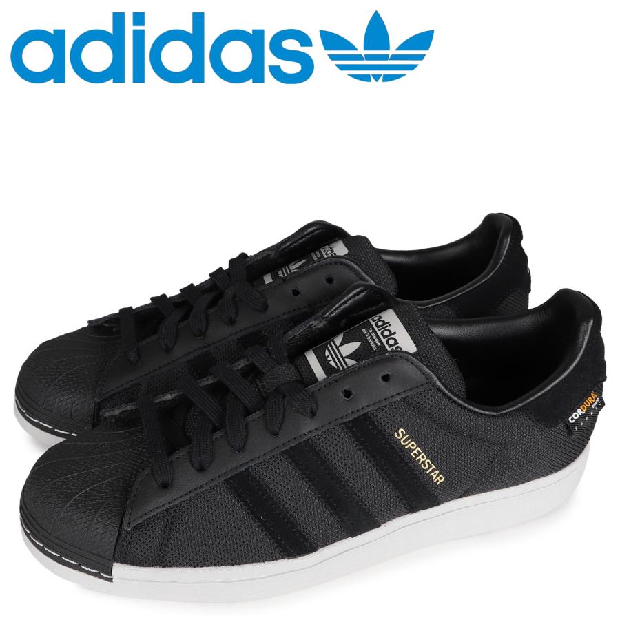 adidas Originals アディダス オリジナルス スーパースター スニーカー メンズ SUPERSTAR ブラック 黒 GZ1601 :adi-gz1601:シュガーオンラインショップ 通販 アディダス ADIDAS アディダス コア 白色 ホワイト 黒色 ブラック GR.1P