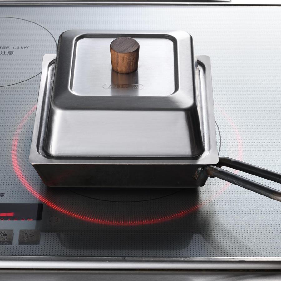 APELUCA 特典付き アペルカ フライパン 鉄板 コンパクトディープパン