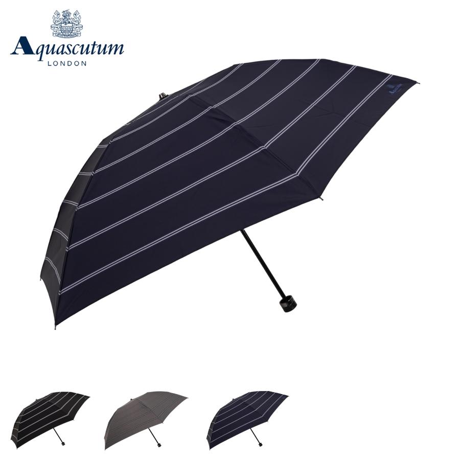 chikaさん専用、新品未使用、Aquascutum折りたたみ雨傘、日本製 Aquascutum（アクアスキュータム） 折りたたみ 雨傘 メンズ 60cm ミニ