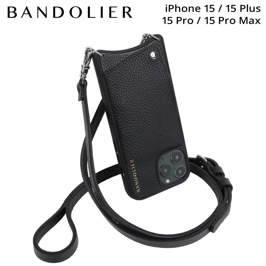 BANDOLIER スマホショルダー スマホケースiphone15 BANDOLIER（バンドリヤー） スマホショルダー スマホケース iPhone15
