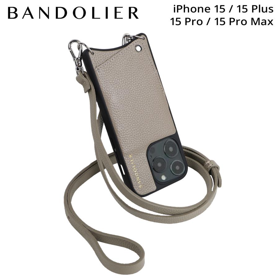 BANDOLIER（バンドリヤー） スマホショルダー iPhone15 スマホケース