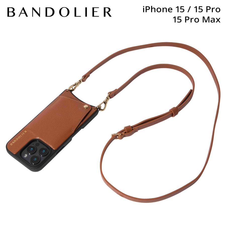 BANDOLIER（バンドリヤー） スマホショルダー スマホケース iphone15
