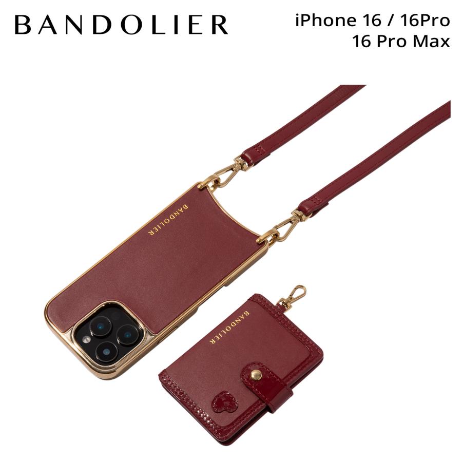 BANDOLIER（バンドリヤー） スマホショルダー iPhone16 16Pro 16Pro 