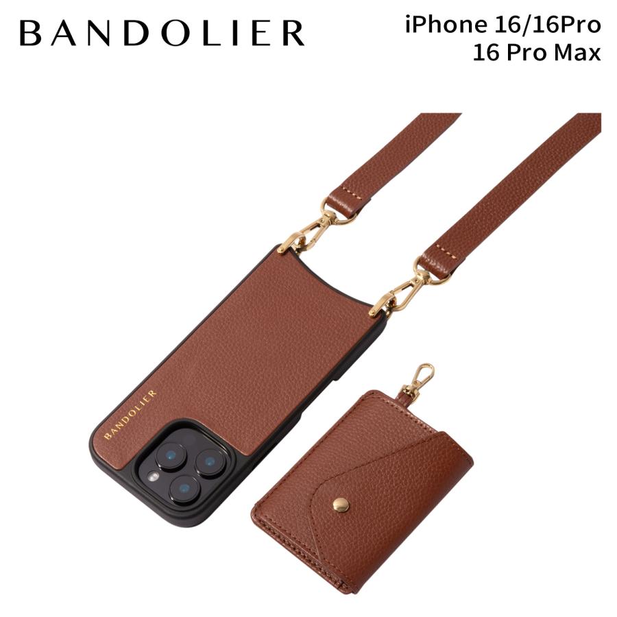 BANDOLIER（バンドリヤー） スマホショルダー iPhone16 16Pro 16Pro 