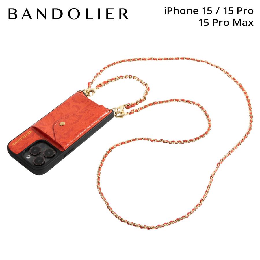 BANDOLIER（バンドリヤー） スマホショルダー スマホケース iPhone15
