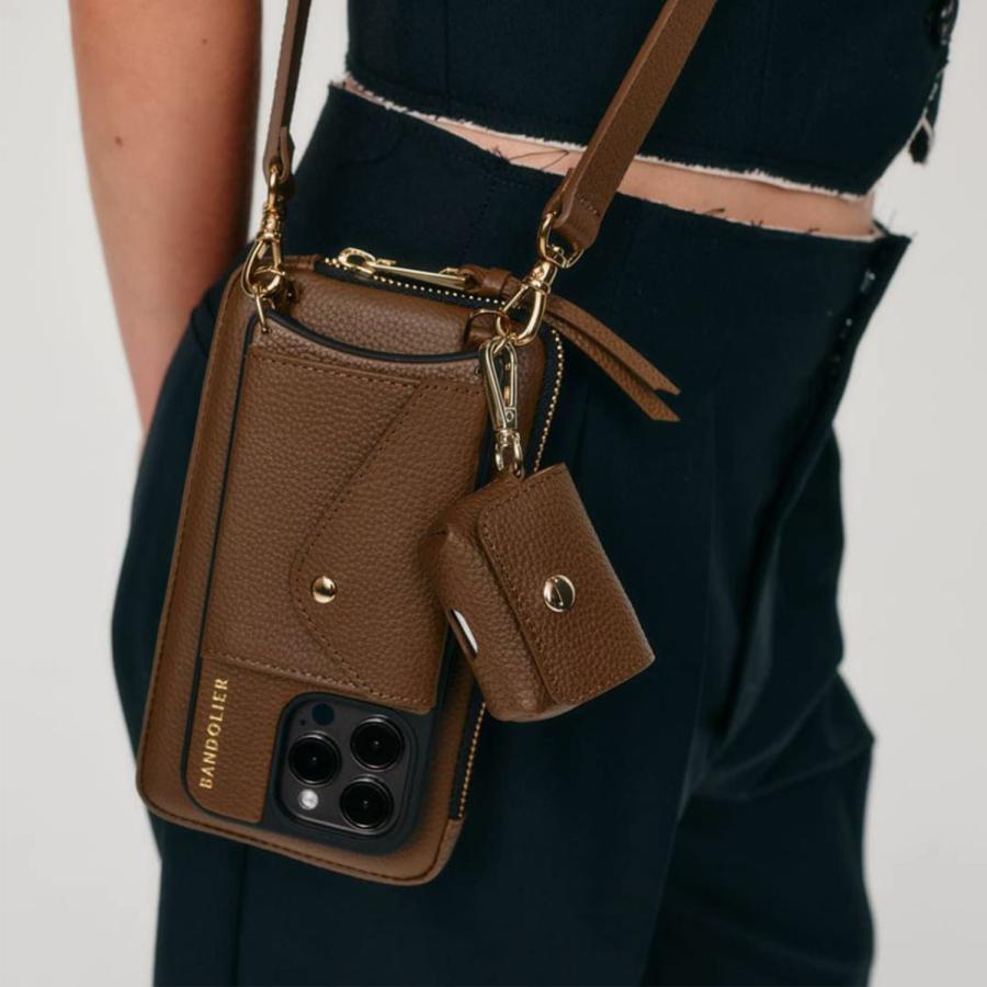 BANDOLIER（バンドリヤー） ポーチ スマホ 携帯 レザー エキスパン 