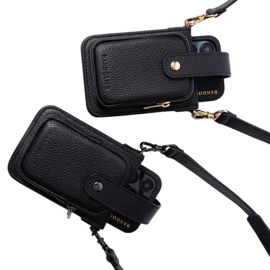 バンドリヤー BANDOLIER ポーチ スマホショルダー ケース 携帯 ヘイリー フォンポーチ メンズ レディース HAILEY PHONE POUCH ブラック 黒 42HOL｜sugaronlineshop｜07