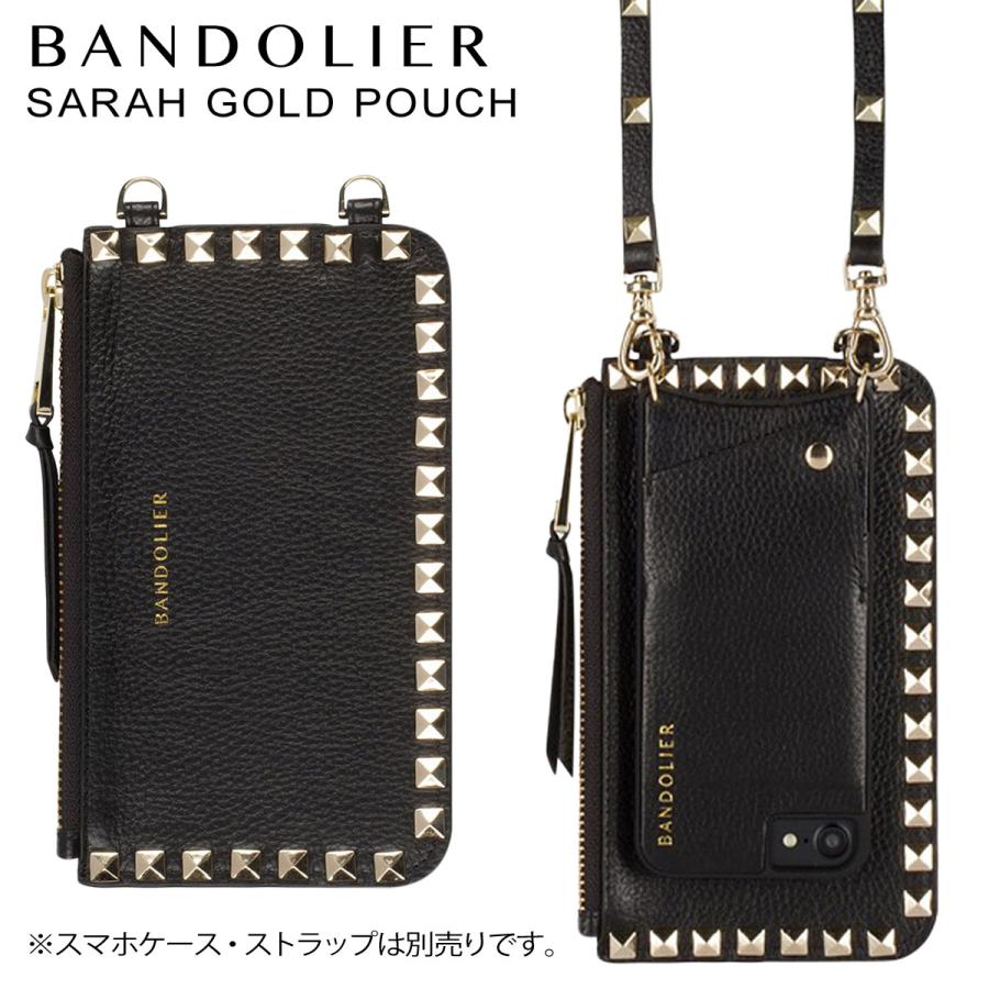 BANDOLIER（バンドリヤー） ポーチ SARAH POUCH レザー スタッズ 