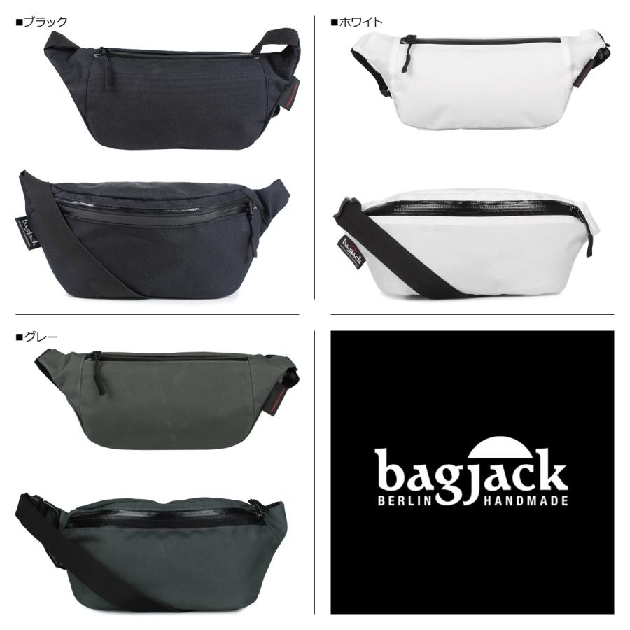 バッグ bagjack hipbag white BAGJACK（バッグジャック） ヒップバッグ ウエストバッグ メンズ