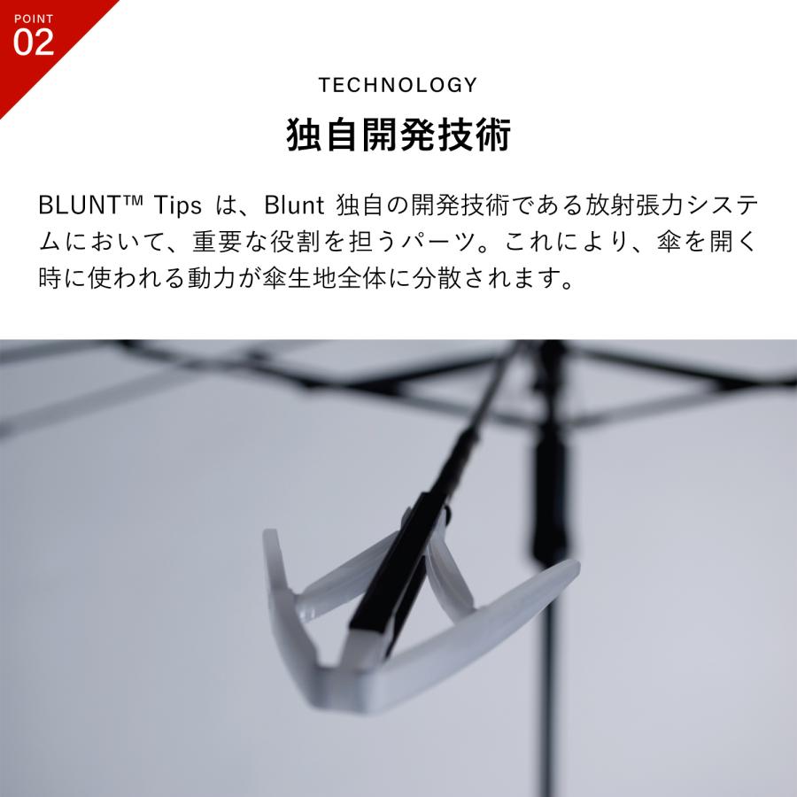 BLUNT ブラント 長傘 雨傘 65cm クラシック メンズ レディース 耐風