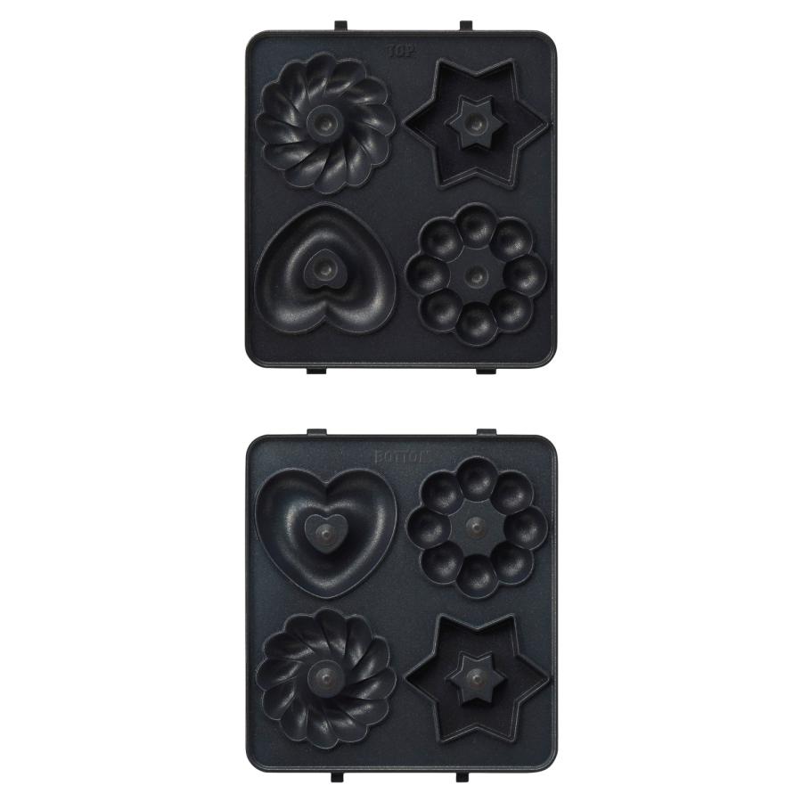 BRUNO ホットサンドメーカーシングル用 ドーナツプレート 新品未使用 BRUNO ブルーノ ホットサンドメーカーシングル用プレート