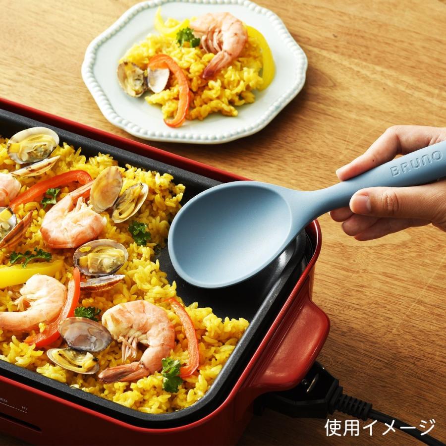 ブルーノ BRUNO ホットプレート オーバル たこ焼き器 焼肉 煮物 コンパクト 平面 セラミックコート鍋 深鍋 電気式 ヒーター式｜sugaronlineshop｜12