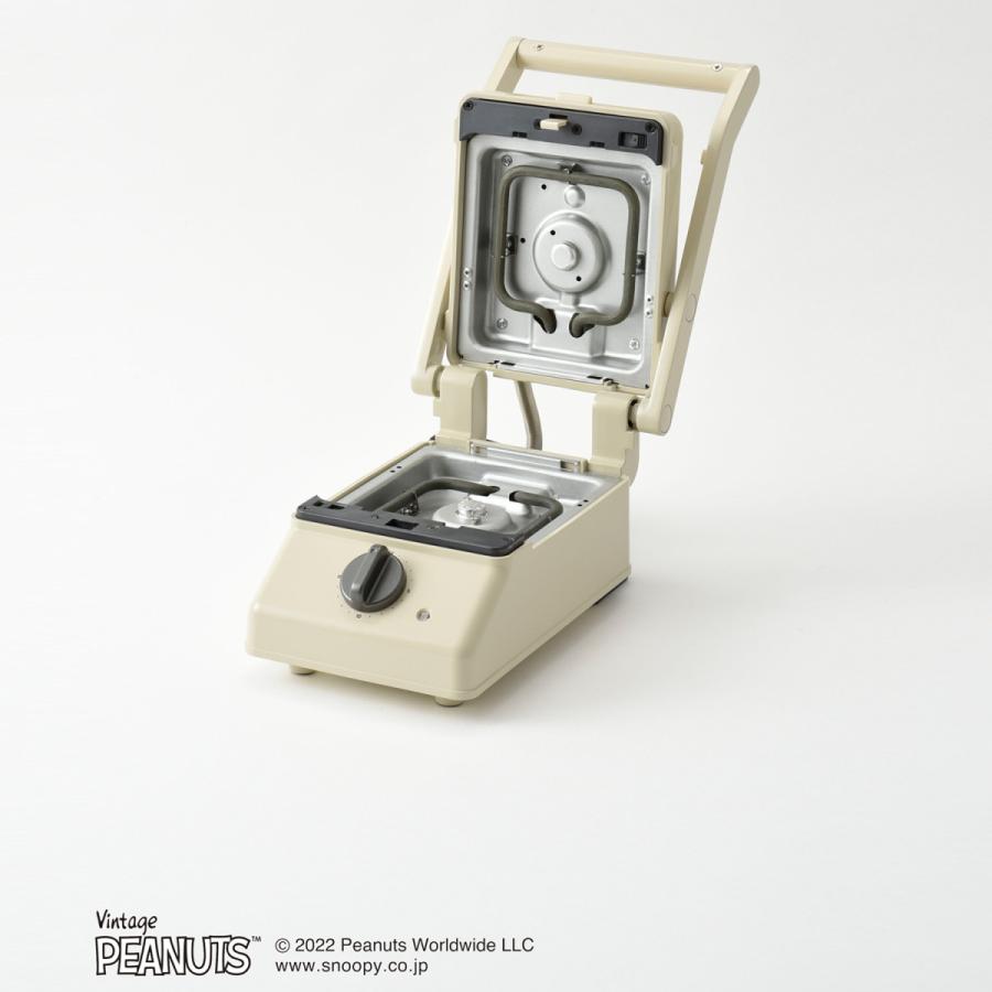 豪華な ブルーノ Bruno ホットサンドメーカー グリルサンドメーカー スヌーピー 電気 耳まで焼ける 1枚 キャラクター シングル Grillsand Maker Single Boe091 Materialworldblog Com